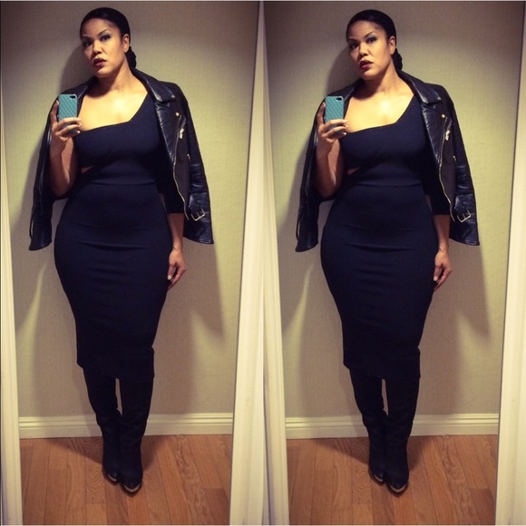 Zara 1 shoulder lbd - Picture 2 of 2